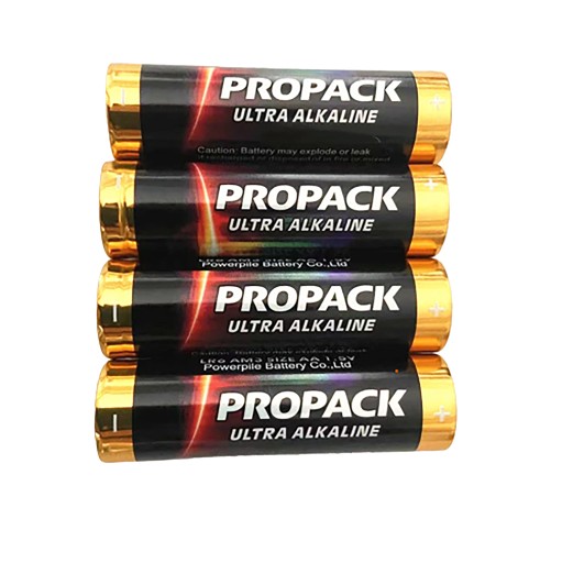 Alkalické batérie Popack AA R6 LR6 1,5V 4 ks