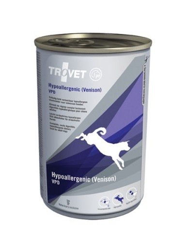 TROVET VPD Hypoalergénna zverina pre psov 400g