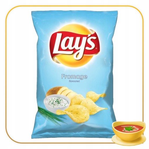 Lay's Lays Fromage Cream chipsy 130g