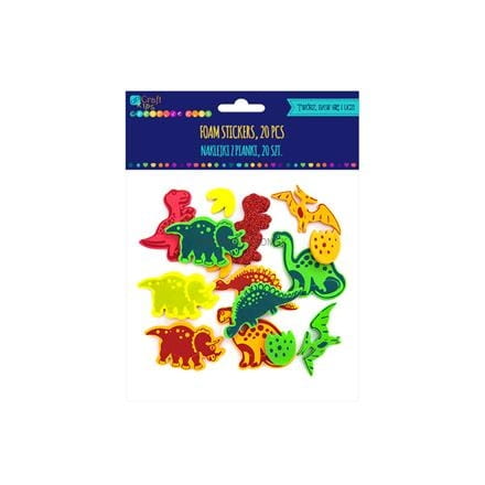 DINOSAURS PENOVÉ NÁLEPKY 26 KS