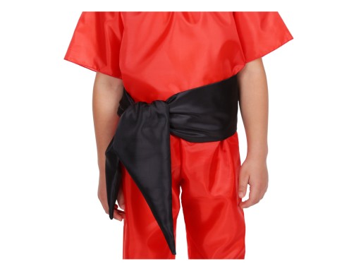 PÁS ŠERPEĽNÝ PÁS, ČIERNY OUTFIT, 140 cm