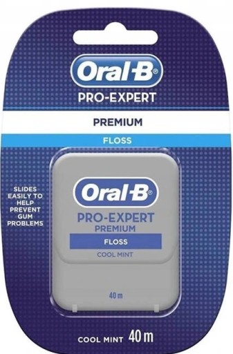 ORAL-B PRO-EXPERT PREMIUM WAXED FLOSS MINT DENTAL Flosser 40m