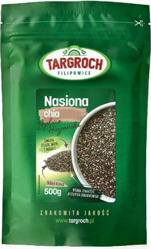 Targroch Chia semienka španielska šalvia 500g