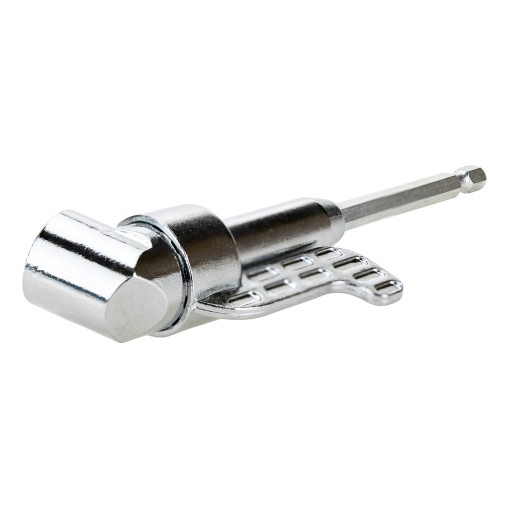 Uhlový adaptér s predĺžením pre skrutkovač, HEX nástrčná násada, 1/4'' kľúč