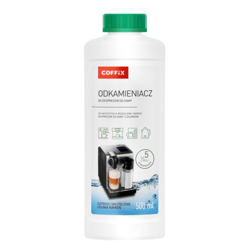 Odstraňovač vodného kameňa pre kávovar DELONGHI, náhradný 500ml COFFIX