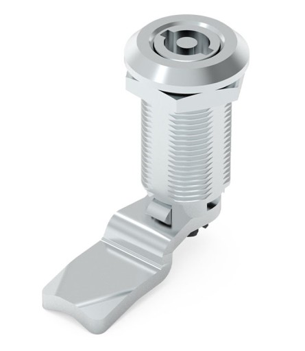 3mm chrómovaný dvojkrídlový zámok, hrúbka dverí 40mm.