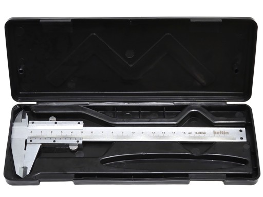 TRADIČNÉ ANALOGOVÉ STRMEŇKY 150 mm RUČNÉ PÚZDRO ALUMINIUM NONIUS