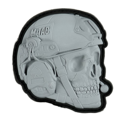 3D PATCH OPERÁTOR PRILBA LEBKA FAST PVC M-TAC GREY
