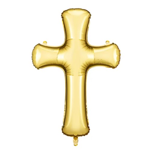 Communion Cross fóliový balón - 91 x 63 cm