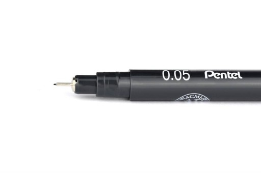 Pointliner - Pentel - sépia, 0,5 mm