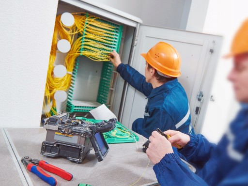 Prepojovací kábel z optických vlákien SM 9/125 SC-SC APC FTTH 10m
