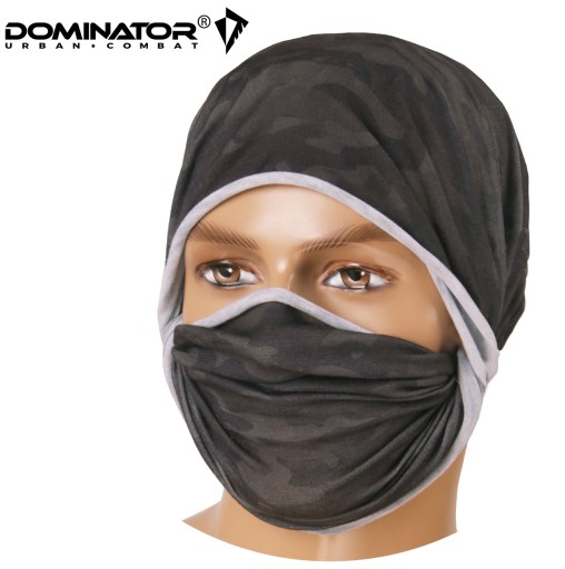 SUKŇA BANDANA SCARF DOMINATOR ČIERNA CAMO ŠÁLKA