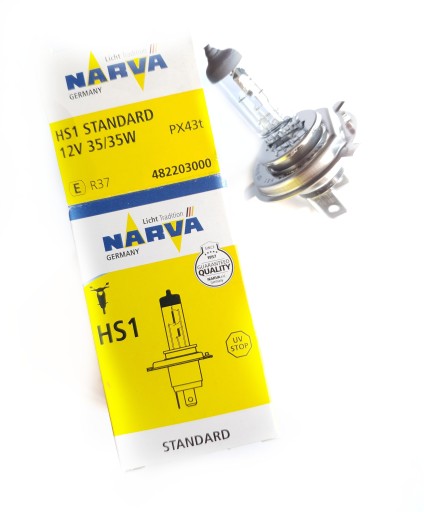 NARVA ŽIAROVKA 12V HS1 35/35W PX43T P43t 48220 NA MOTOCYKEL, SKÚTER, MOTOR
