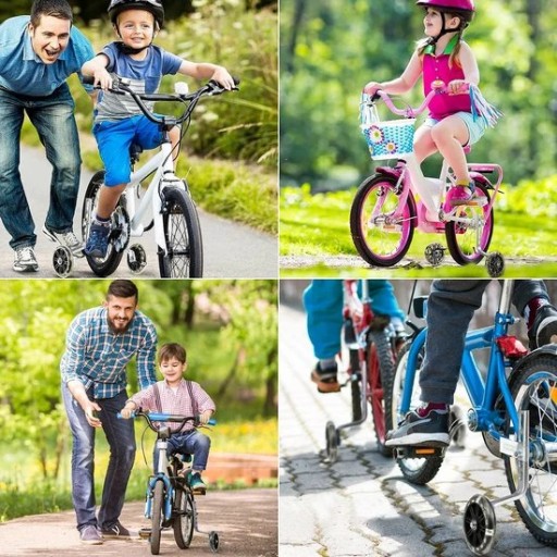 BOČNÉ PODPORNÉ KOLESÁ BICYKLA 12-20
