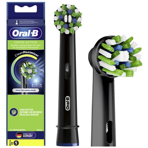 1x KRÍŽOVÁ AKCIA ORAL-B EB50 ČIERNY HROT