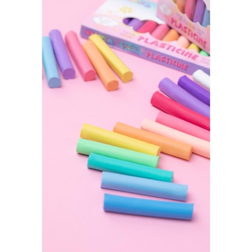 PASTEL PLASTELINE COLORINO 12 FARIEB okrúhle