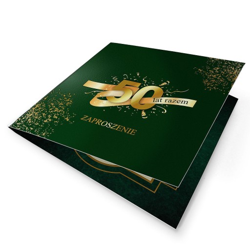Pozvánka na 50. výročie svadby, zlaté výročie