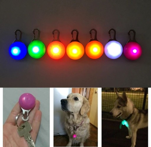 SVIETIACA LED LAMPA KĽÚČENKA pre dieťa na batoh