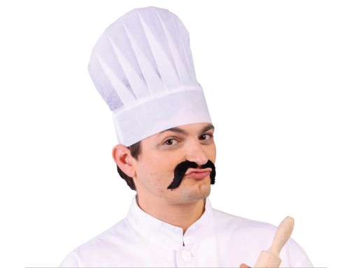 Kuchárska čiapka, doplnok k outfitu Disguise