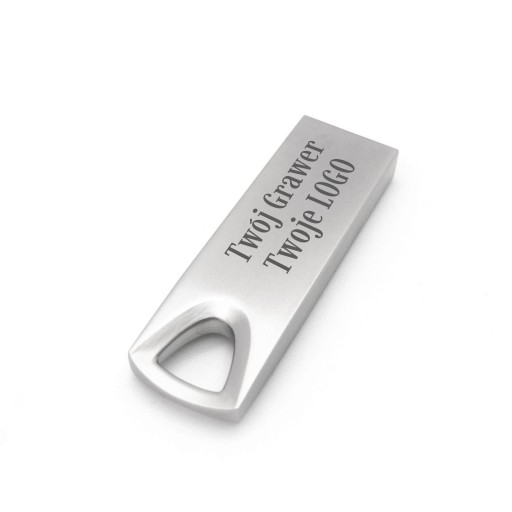 Mini ELEGANCE kovový prívesok 8 GB USB 2.0 + gravírovanie LOGA CORPORATE GADGET