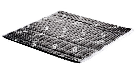 ABM Extreme zvukotesná rohož, alu-butyl, PREMIUM Class 2,5mm 20x25cm