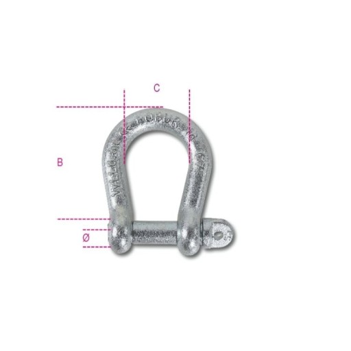 ROBUR okrúhly pozinkovaný SHAMP 5 mm WLL 80 kg