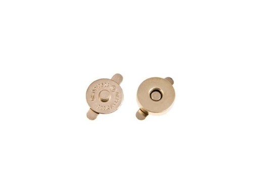 Magnetická spona Magnet 14x14mm 10ks zlatý