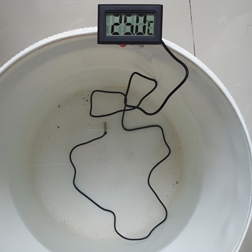 ELEKTRONICKÝ TEPLOMER SO SONDOU, DIGITÁLNA LCD SONDA
