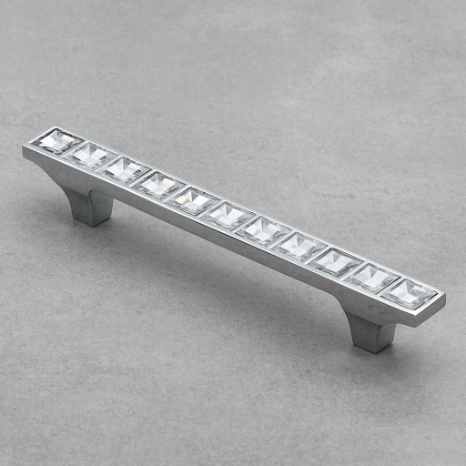 ÚCHYTKA NA NÁBYTOK PRE DVIERKA ZÁSUVKY CRYSTAL 128MM