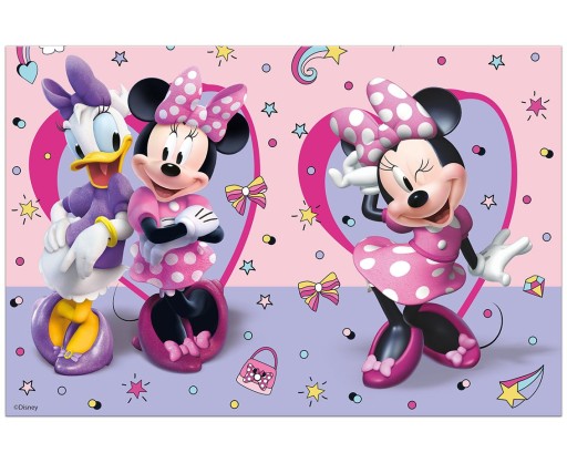 Minnie Mouse fóliový obrus 120x180 cm Narodeninový