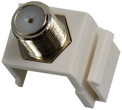Keystone modul DIGITUS TV/SAT samica F/F konektor