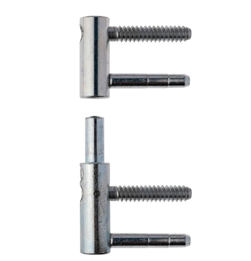 Skrutkovacie pánty Exacta 14 mm pre drevené dvere