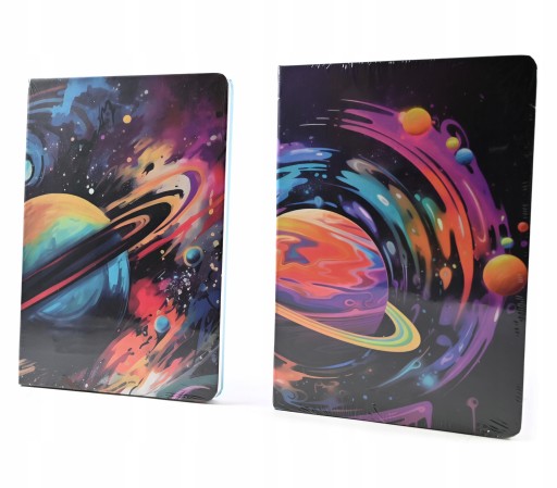 KOZMICKÝ ZÁPIS PRE DETI DIÁR KOZMOS PLANETS ZÁPISNÍK A5 RÔZNE PREVEDENIA