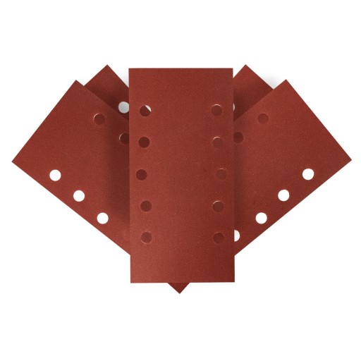 Brúsny papier na suchý zips 115x230mm K240 5ks dier