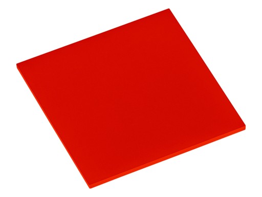 Plexisklo PLEXI ČERVENÉ rezané na rozmer 3mm LESK štandardné formáty