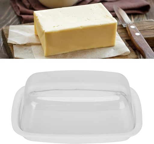 NÁDOBKA NA MASLO PLASTOVÁ NÁDOBKA NA MASLO + NÔŽ NA MASLO