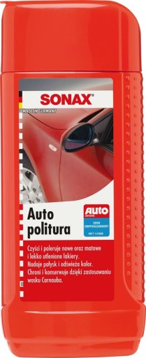 SONAX mlieko na leštenie auta 250ml fľaša