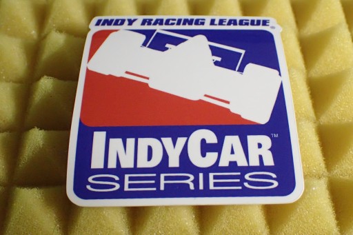 NÁLEPKA NA NÁLEPKU SÉRIE INDYCAR RACING INDY CAR USA 6,7 x 7,3 cm