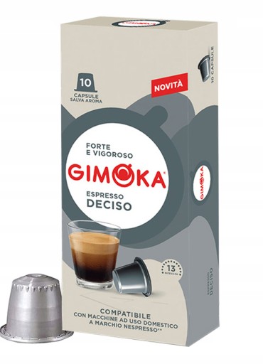 Kapsule Deciso pre Nespresso Gimoka 10 kusov
