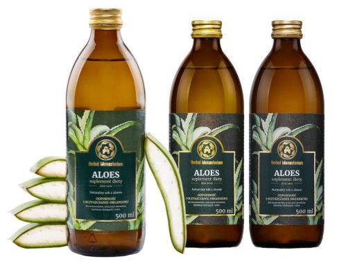 Aloe Natural Juice 500 ml, Aloe bez konzervantov a farbív