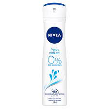 NIVEA DEO DÁMSKE 150ML ČERSTVÁ PRÍRODNÁ 0% HLINÍKOVÁ SOĽ