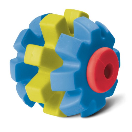 Farebná loptička GEAR WHEEL hračka pre psa