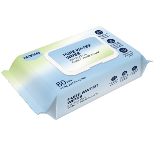 NICEKIDS Pure Water Wipes 99,9% voda 1x80 ks