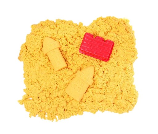 KINETICKÝ PIESOK 1 kg ORANŽOVÝ PIESOK PIESOK