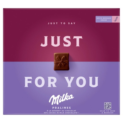 Milka Mliečne čokolády s kakaovou náplňou 110 g