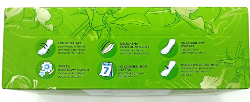 Dámske hygienické vložky Femina Daily Freshness NORMAL 50 kusov