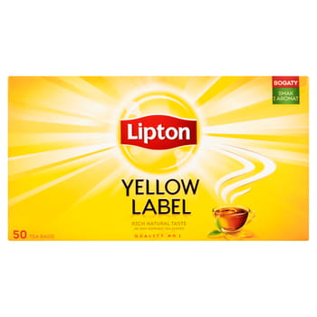 Čajové vrecúška Yellow Label Lipton 50 vrecúšok