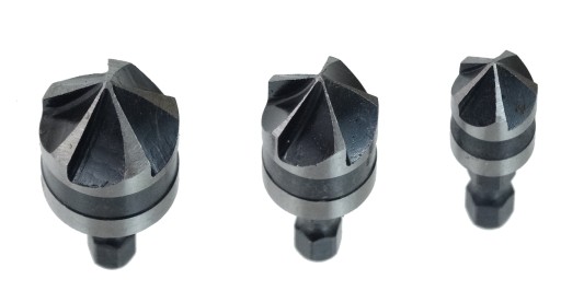 DREL PROTIHLIČKA ZRAZOVANIE KUŽEĽOVÁ NA KOV 12-19mm SADA SADA 3 ks.