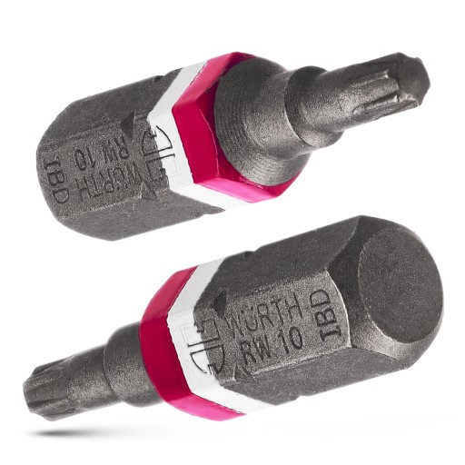 BIT RW10 WURTH Skrutkovacie bity Wurth 1/4 RW10 ASSY 061470