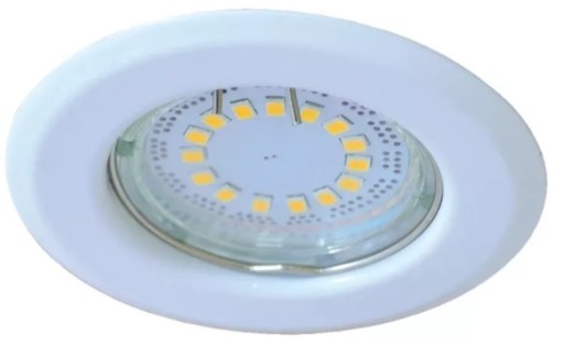 TRACON Biela halogénová žiarovka max50W MR16 TLC-2W